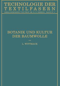 Botanik Und Kultur Der Baumwolle: Chemie Der Baumwollpflanze