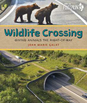 Hardcover Wildlife Crossing: Giving Animals the Right-Of-Way Book
