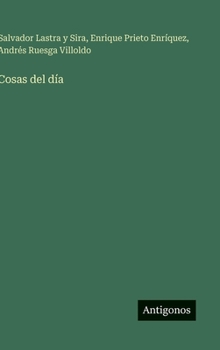 Hardcover Cosas del día [Spanish] Book