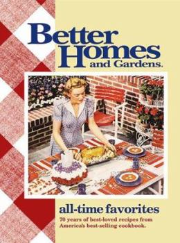 Hardcover Better Homes and Gardens All-Time Favorites Book