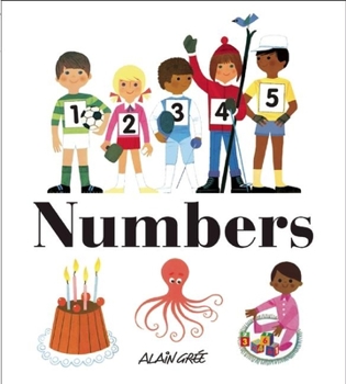 Hardcover Numbers Book