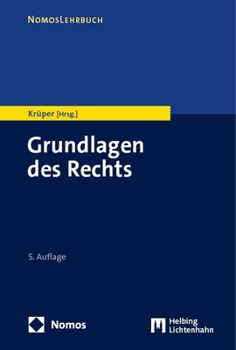 Paperback Grundlagen Des Rechts [German] Book