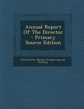 Paperback Annual Report Of The Director [Afrikaans] Book