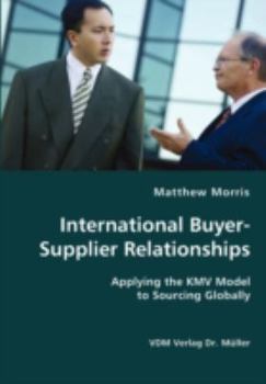 Paperback International Buyer-Supplier Relationships Book