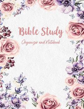 Paperback Bible Study Organizer and Notebook: Daily Scripture Journal with Prompt Questions Book