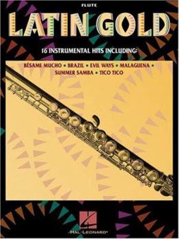 Paperback Latin Gold (for flute) Book
