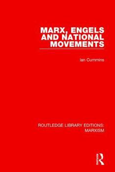 Paperback Marx, Engels and National Movements Book