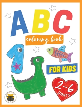 Paperback ABC Coloring Book for Kids 2-6 years Book