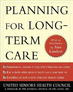 Paperback Planning for Long Term Care Book