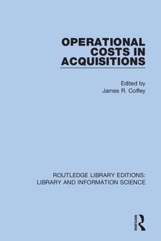 Paperback Operational Costs in Acquisitions Book