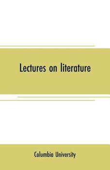 Lectures on Literature