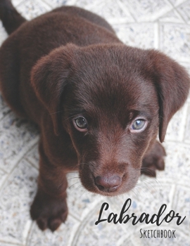 Labrador Sketchbook: 200 pages, 8.5 x 11 in - Sketchbook,  Blank Paper for Drawing, Doodling or Sketching - Great Accessories & Gift Idea for Labrador ... List, Dog Mom Gifts or Present for Dog Love