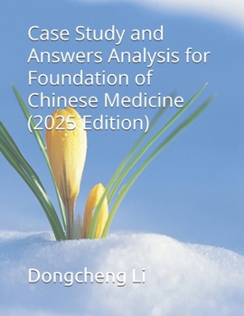 Paperback Case Study and Answers Analysis for Foundation of Chinese Medicine Book