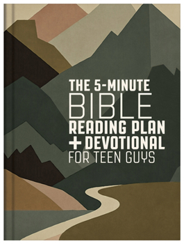Hardcover The 5-Minute Bible Reading Plan and Devotional for Teen Guys Book