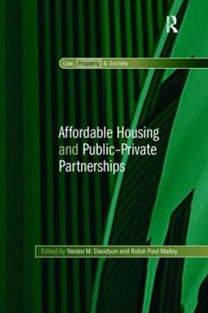 Paperback Affordable Housing and Public-Private Partnerships Book