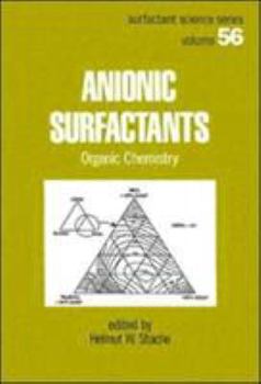 Hardcover Anionic Surfactants: Organic Chemistry Book