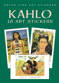 Paperback Kahlo: 16 Art Stickers Book