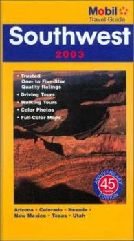 Paperback Mobil Travel Guide Southwest 2003 Book