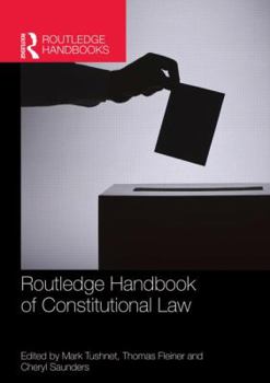 Paperback Routledge Handbook of Constitutional Law Book