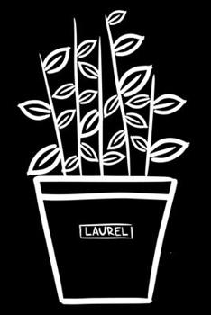 LAUREL NOTEBOOK: College Ruled Line Paper Pages Journal 6 x 9 Inches (15,2 x 22,9 cm) - I Love Burgers Gift Idea - Cookery, Grilling or Recipes Booklet (FOOD PRINT)