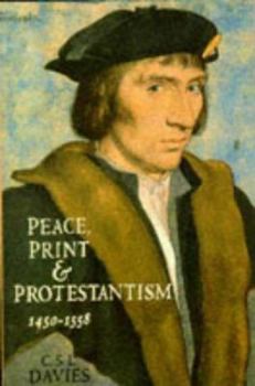 Paperback Peace Print and Protestantism 1558 Book