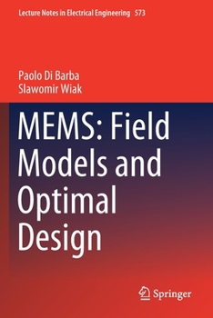 Paperback Mems: Field Models and Optimal Design Book