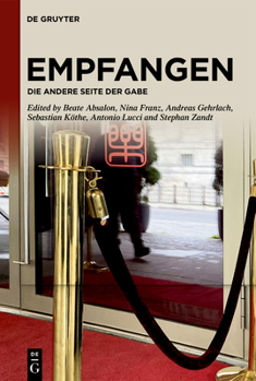 Hardcover Empfangen: Die Andere Seite Der Gabe [German] Book