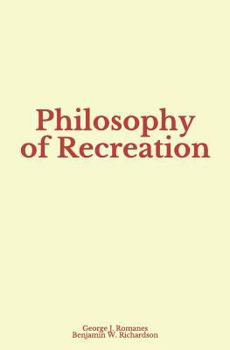 Paperback Philosophy of Recreation Book