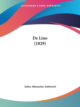 Paperback De Lino (1829) [French] Book