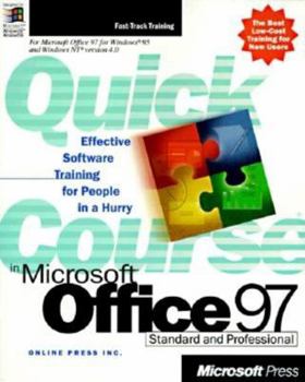 Paperback Quick Course in Microsoft Office 97 Book