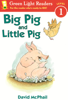 Library Binding Big Pig and Little Pig Book