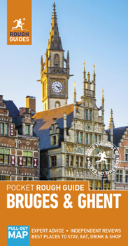 Paperback Pocket Rough Guide Bruges and Ghent (Travel Guide) Book