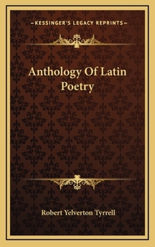 Anthology of Latin Poetry