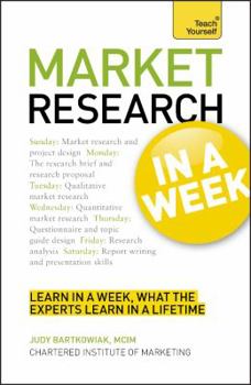 Paperback Market Research in a Week Book