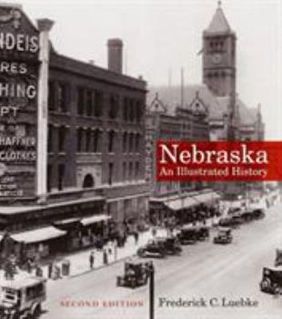 Paperback Nebraska: An Illustrated History Book