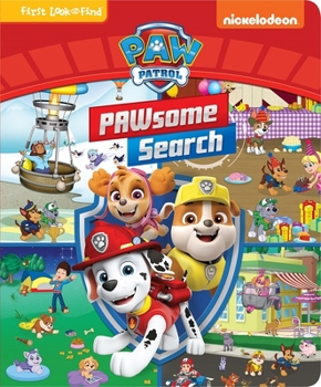 Board book Nickelodeon Paw Patrol: Pawsome Search First Look and Find Book