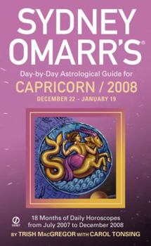 Mass Market Paperback Sydney Omarr's Day-By-Day Astrological Guide for Capricorn: December 22-January 19 Book