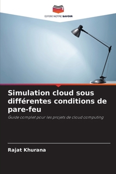 Paperback Simulation cloud sous différentes conditions de pare-feu [French] Book