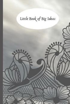 Paperback Little Book of Big Ideas: Grey Notebook Book