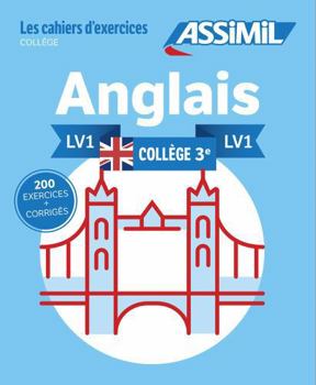 Spiral-bound Anglais LV1 Collège 3e (cahier d'exercices) [French] Book