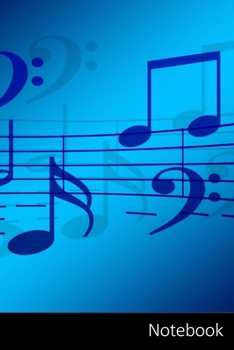 Paperback Notebook: 子供と大人のための音楽テーマӗ Book