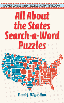 Paperback All about the States Search-A-Word Puzzles Book