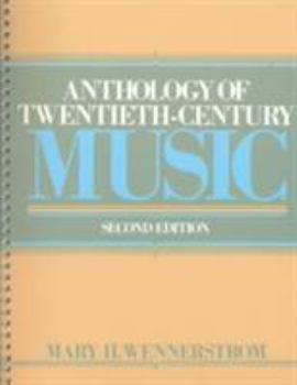 Paperback Anthology of Twentieth Century Music Book