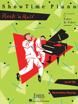 Paperback ShowTime Piano: Rock ’n Roll – Level 2A | Beginner Rock Sheet Music for Kids and Students |Easy Arrangements of Classic Hits like Twist and Shout |Faber Piano Method Book for Practice and Performance Book