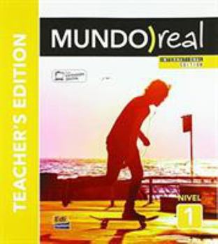 Paperback Mundo Real Level 1 Teacher's Edition International Edition Book