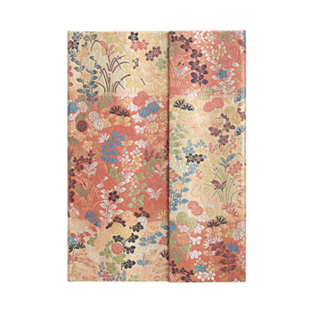Misc. Kara-Ori MIDI Lined Hardcover Journal, 144pg, 120gsm by Paperblanks (Japanese Kimono) Book