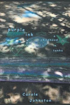 Paperback Purple Ink: A Childhood In Tanka Book