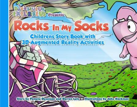 Spiral-bound Rocks In My Socks: Children's Story Book with 3D Augmented Reality Activities (DinosaurUs ExploreUs) Book
