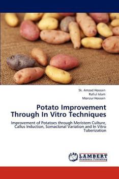 Paperback Potato Improvement Through In Vitro Techniques Book