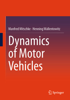 Hardcover Dynamics of Motor Vehicles Book